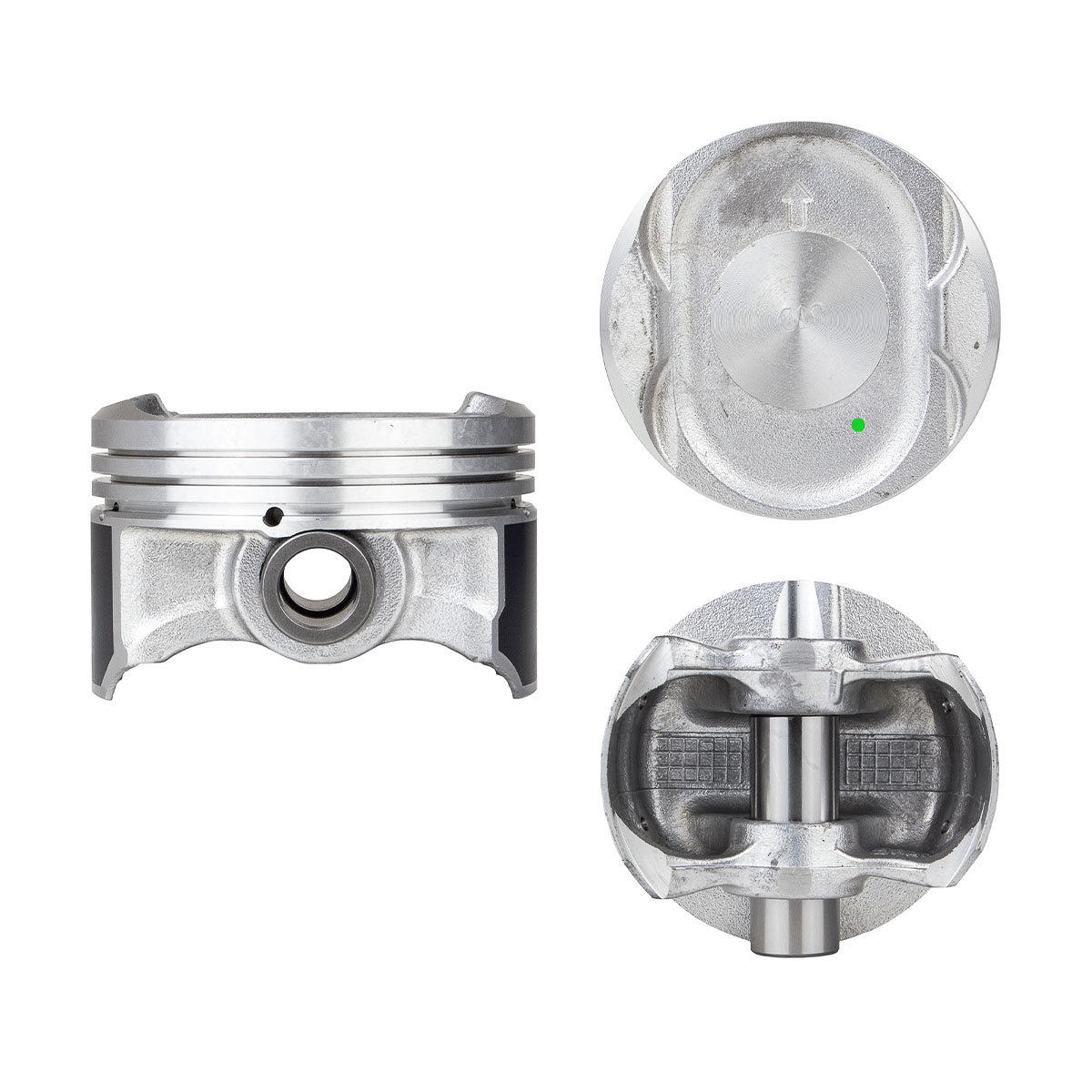 Pistones De Motor Dodge Attitude 1.2 L4 3A92 Mivec/ Mitsubishi Mirage 1.2 L4 3A92 Mivec Dohc 12V. >> Ranuras 1.0 X 1.2 X 2.0, Diam. 75.00 Mm/ 2.953 In