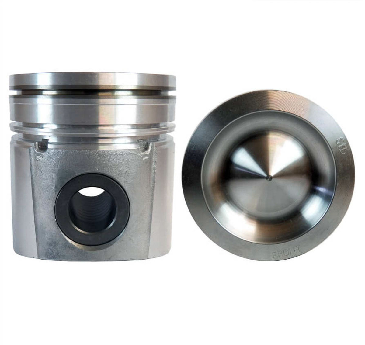 Juego De Pistones (6 Cil.) > Ranuras 3.0 X 2.35 X 4.0, Diam. 102.00 Mm/ 4.015 In, Dist. Comp. 71.40 Mm/ 2.811 In, Acabado Brillante, Con Seguros > 83-