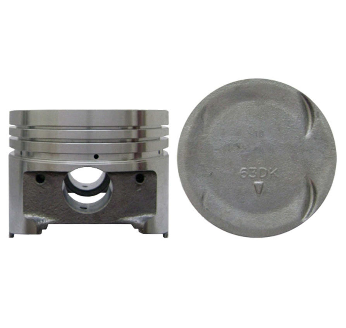Juego De Pistones (4 Cil.) > Ranuras 1.2 X 1.5 X 3.0, Diam. 85.00 Mm/ 3.346 In, Dist. Comp. 35.00 Mm/ 1.378 In, Acabado Brillante, Sin Seguros > 83-71