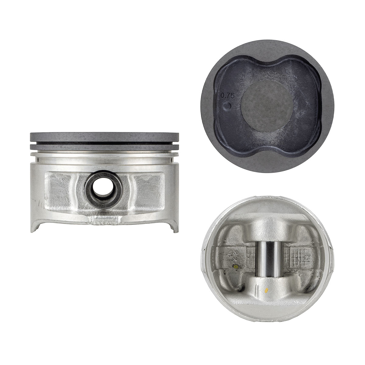 Juego De Pistones Toyota 4Runner, T100, Tacoma, Tundra 3.4 V6 5Vzfe Dohc 24V. >> Ranuras 1.5 X 1.5 X 4.0, Diam. 93.50 Mm/ 3.681 In >> Set Para 6 Cilin