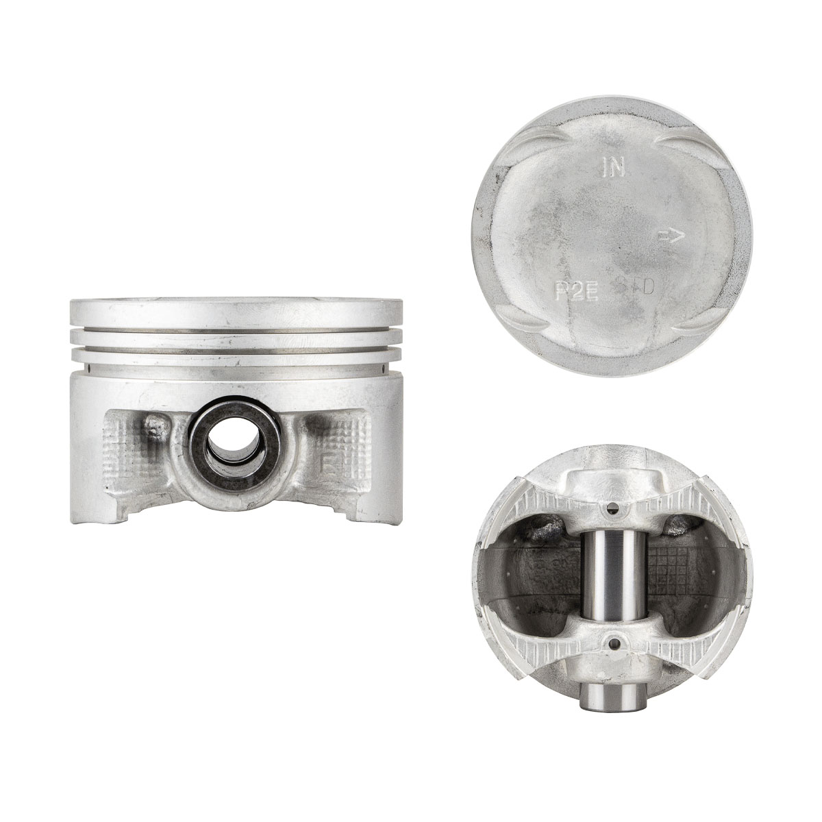 Juego De Pistones (4 Cil.) > Ranuras 1.0 X 1.2 X 2.8, Diam. 75.00 Mm/ 2.953 In, Dist. Comp. 29.90 Mm/ 1.177 In, Acabado Brillante, Sin Seguros > 83-75