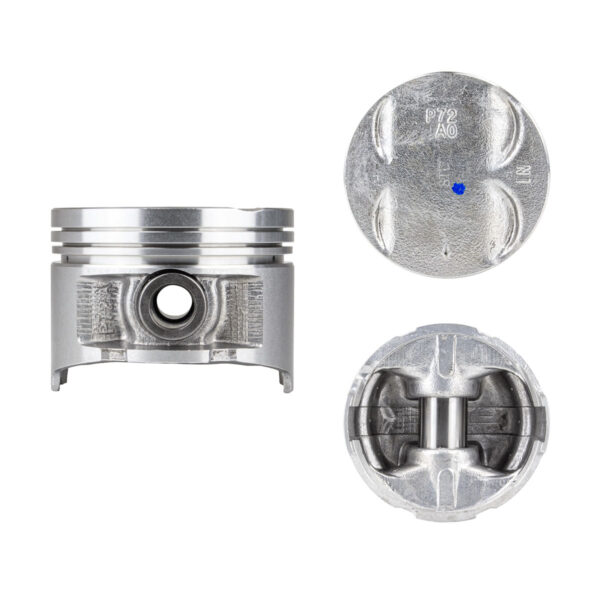Juego De Pistones (4 Cil.) > Ranuras 1.0 X 1.2 X 2.8, Diam. 81.00 Mm/ 3.189 In, Dist. Comp. 30.50 Mm/ 1.200 In, Acabado Brillante, Sin Seguros > 83-75