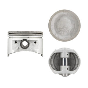 Juego De Pistones (6 Cil.) > Ranuras 1.5 X 1.5 X 3.0, Diam. 93.00 Mm/ 3.661 In, Dist. Comp. 30.30 Mm/ 1.192 In, Acabado Anodizado, Cabeza Y Ranura De