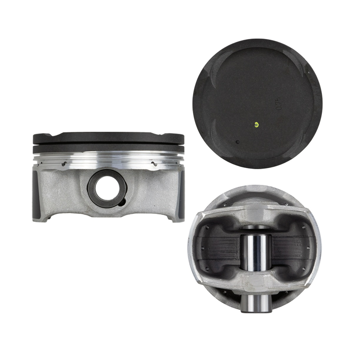 Juego Pistones Hyundai Elantra Soul 2.0 L4 2014-2020 Ranuras 1.0 x 1.2 x 2.0 | 83-774 30 Spq