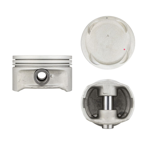 Juego De Pistones (6 Cil.) > Ranuras 1.5 X 1.5 X 3.0, Diam. 93.40 Mm/ 3.677 In, Dist. Comp. 29.70 Mm/ 1.169 In, Acabado Anodizado, Sin Seguros > 83-79