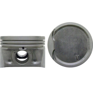 Juego De Pistones (4 Cil.) > Ranuras 1.5 X 1.5 X 2.5, Diam. 79.50 Mm/ 3.130 In, Dist. Comp. 31.70 Mm/ 1.248 In, Acabado Anodizado, Cabeza Con Cazuela,