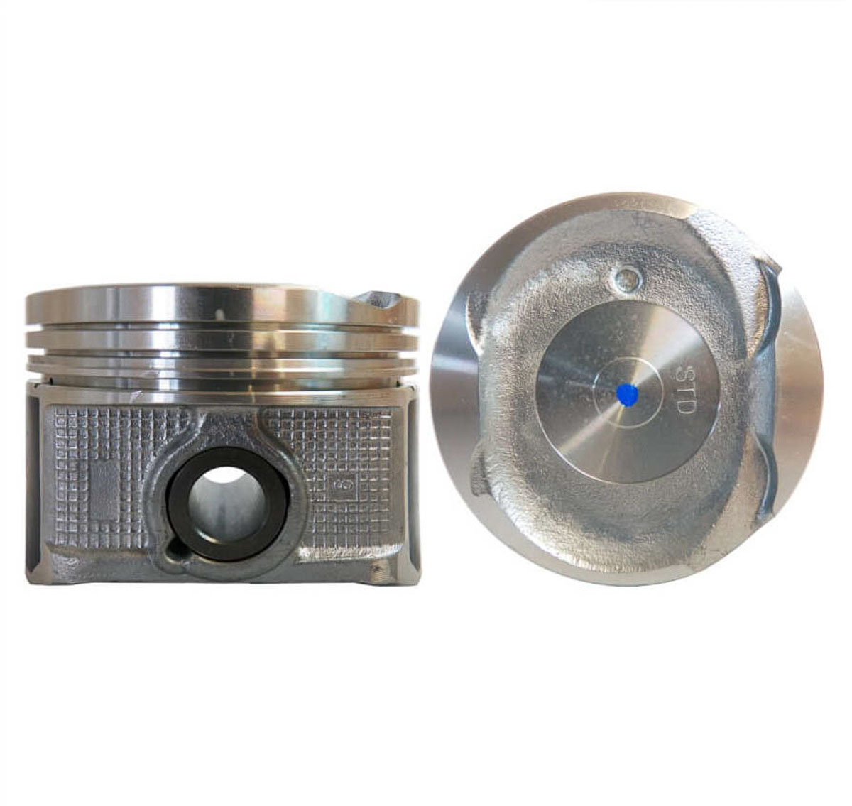 Juego De Pistones (4 Cil.) > Ranuras 1.2 X 1.2 X 2.0, Diam. 86.00 Mm/ 3.386 In, Dist. Comp. 40.90 Mm/ 1.610 In, Acabado Brillante, Con Seguros > 83-86