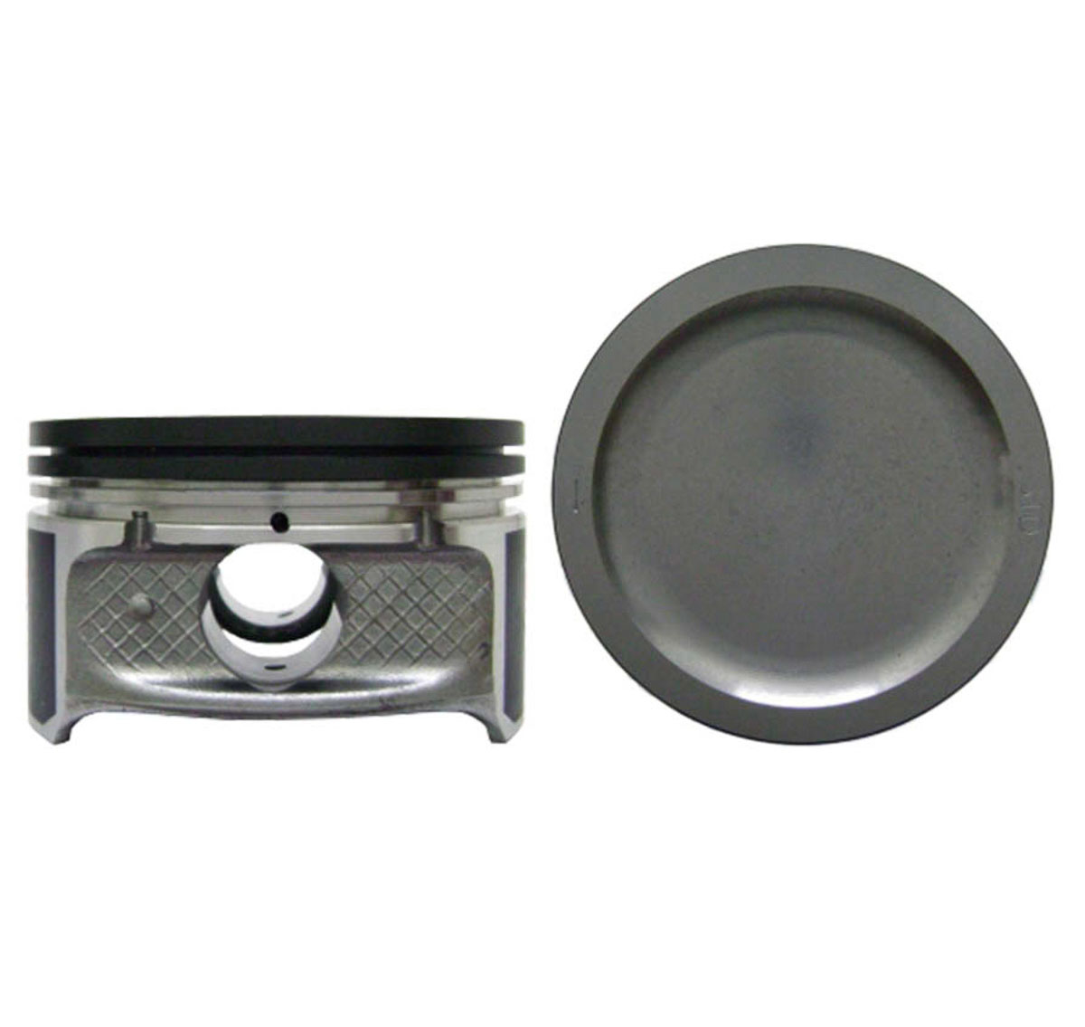 Juego De Pistones (4 Cil.) > Ranuras 1.2 X 1.2 X 2.5, Diam. 87.50 Mm/ 3.445 In, Dist. Comp. 28.50 Mm/ 1.122 In, Acabado Fosfatado, Cabeza Con Cazuela,