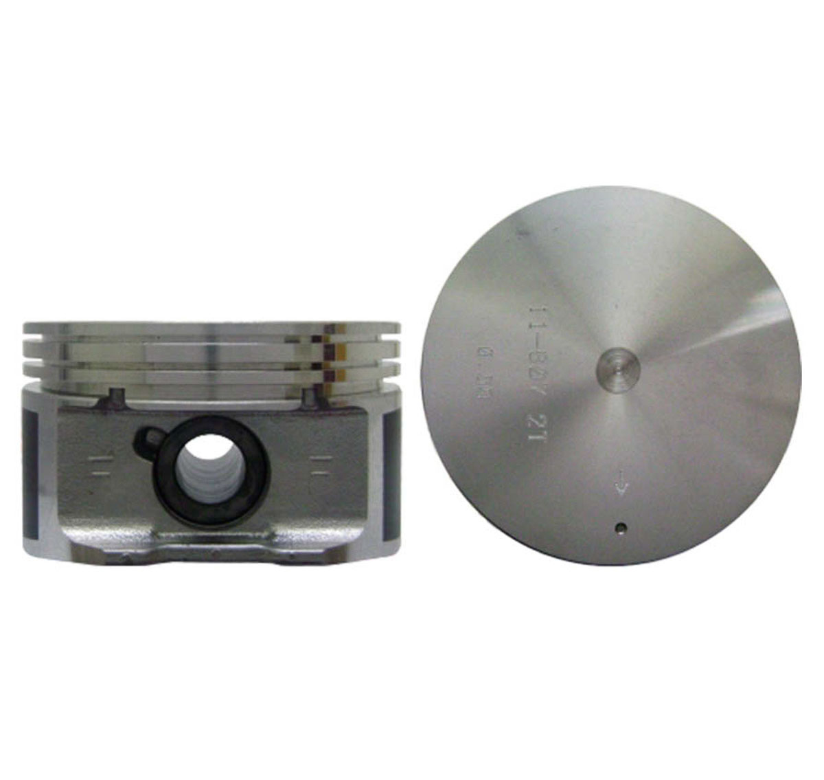 Juego De Pistones (8 Cil.) > Ranuras 1.5 X 1.5 X 3.0, Diam. 93.00 Mm/ 3.661 In, Dist. Comp. 31.50 Mm/ 1.240 In, Acabado Brillante, Con Seguros > 83-90