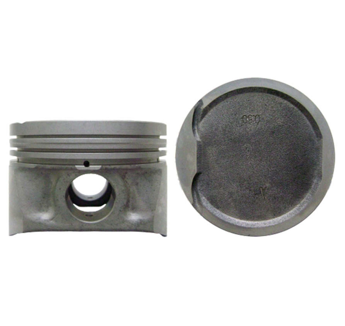 Juego De Pistones (4 Cil.) > Ranuras 1.2 X 1.5 X 2.5, Diam. 79.50 Mm/ 3.130 In, Dist. Comp. 31.70 Mm/ 1.248 In, Acabado Brillante, Cabeza Con Cazuela,