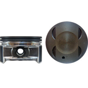 Juego De Pistones (6 Cil.) > Ranuras 1.2 X 1.2 X 3.0, Diam. 92.00 Mm/ 3.622 In, Dist. Comp. 31.20 Mm/ 1.228 In, Acabado Brillante, Cabeza Con Cazuela,