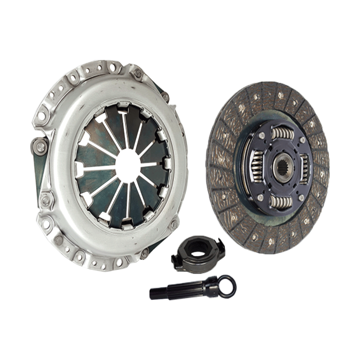 Kit De Clutch Nissan Almera, Sentra 1.8 L4/ 200Sx, Lucino, Nx, Sentra, Tsuru 2.0 L4 >> Diam. Ext: 216.00 Mm/ 8 1/2 In, Diam. Int: 20.60 Mm/ 13/16 In, Estriado: 18, Volante Tipo: Plano, Con Collarín Mecanico >> Nak06057 Namcco
