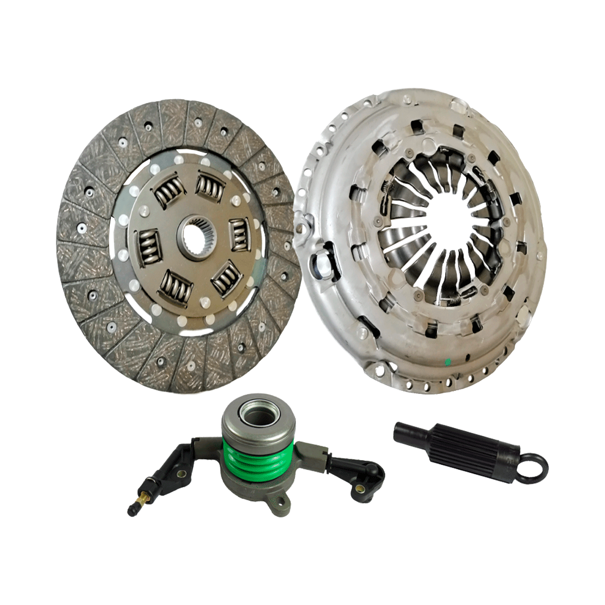 Kit De Clutch Diámetro Externo: 240.00 Mm/ 9.448 In, Diámetro Interno: 28.60 Mm/ 1.125 In, Est: 25.99 Mm/ 1.023 In, Tipo De Volante: Plano, Vel: 6, 1